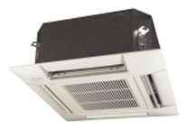 Daikin air conditioning Ceiling-mounted cassette air conditioner blends well with interiors.