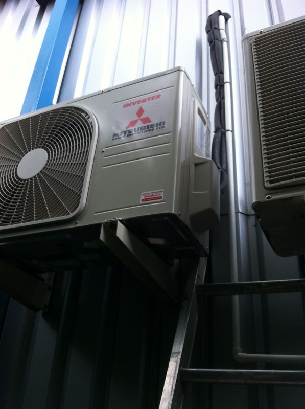 server air conditioning fire mitsubishi unit ace security bedford industries heavy