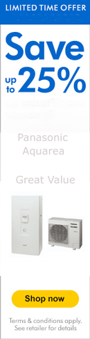 Panasonic Aquarea air to water heat-pump domestic air source heat-pump boiler add