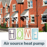Air to water heatpump systems for home use